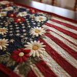 The Land Of The Free Quilted Table Runner