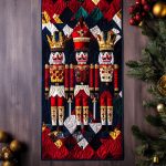 The Nutcrackers Embrace Quilted Table Runner