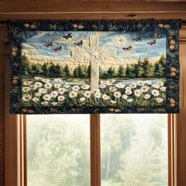 The Path Of Light Quilted Valance