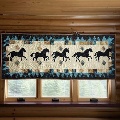 Timberline Tranquility Quilted Valance