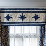 Timeless Cabin Chic Quilted Valance