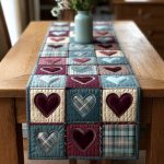 Valentine Quilted Table Runner