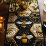 Tiny Wings Quilted Table Runner