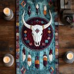 Tribal Dream Quilted Table Runner
