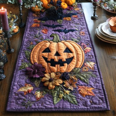 Tricklight Quilted Table Runner