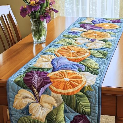 Tropic Slice Quilted Table Runner