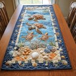 Turtle Journey Quilted Table Runner