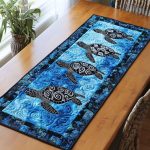 Turtle Life Quilted Table Runner