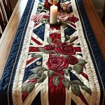 Union Charm Quilted Table Runner