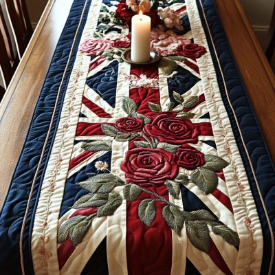Union Charm Quilted Table Runner