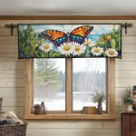 Velvet Flutter Quilted Valance