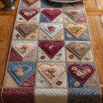 Cottage Heart Quilted Table Runner