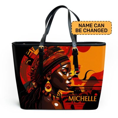 Heritage - Personalized Leather Totebag