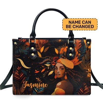 Boho Chic - Personalized Leather Handbag Sb105