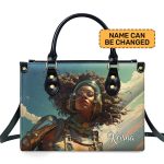 Afrofuturism - Personalized Leather Handbag Sb112