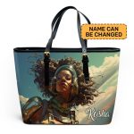 Afrofuturism - Personalized Leather Totebag