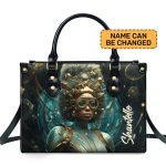 Afrofuturism10 - Personalized Leather Handbag Sb123
