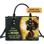 Melanin Glow - Personalized Leather Handbag - Sb17