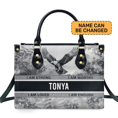 Eagle - Four Seasons - Personalized Leather Handbag Stb123