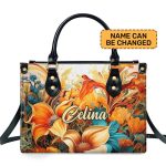 Radiant - Personalized Leather Handbag Stb130