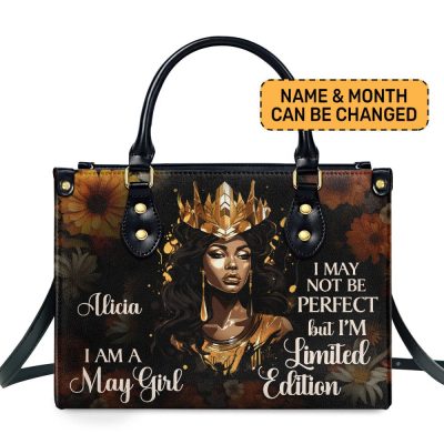 Limited Edition - Personalized Leather Handbag Stb65