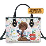Teacher - Personalized Leather Handbag Sblhblm1560L