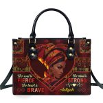 Her Soul Is Fierce - Personalized Leather Handbag
