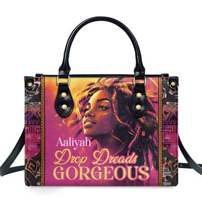 Drop Dreads Gorgeous - Personalized Leather Handbag