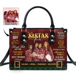 Sistas Forever - Personalized Leather Handbag