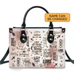 I Can Do All Things Through Christ Who Strengthens Me - Personalized Leather Handbag Sblhblm1207L