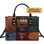 It'S A Beautiful Day - Personalized Leather Handbag Mb56