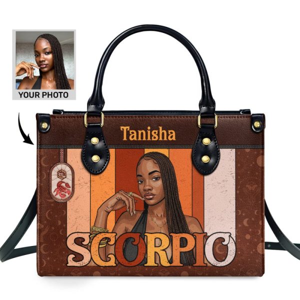Horoscope - Personalized Leather Handbag