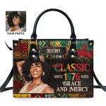 Being Blacknificient - Personalized Leather Handbag