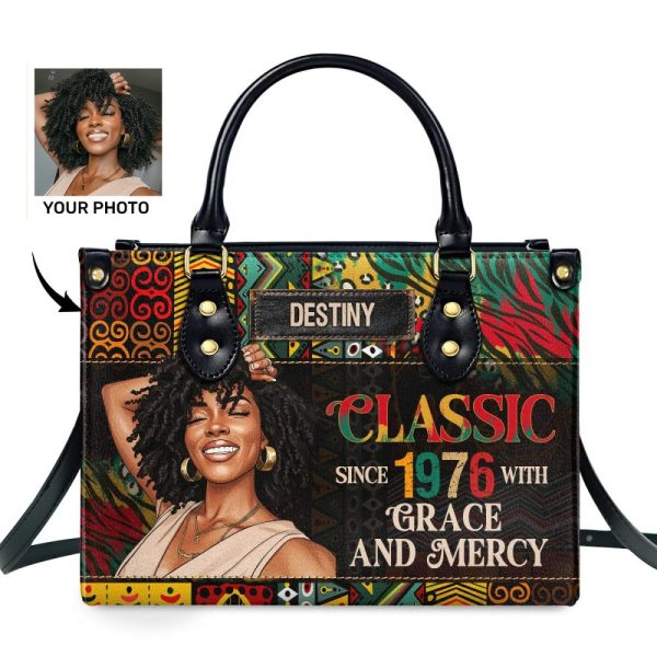 Being Blacknificient - Personalized Leather Handbag