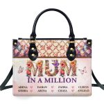 Mum In A Million - Personalized Leather Handbag Sblhblm2085L