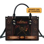 Forever Together  - Personalized Leather Handbag Mb73