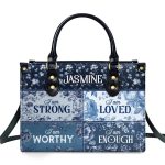 I Am - Personalized Leather Handbag