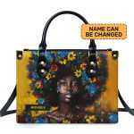 Afrocentrism 03 - Personalized Leather Handbag Sbt03