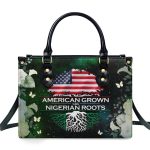 Nigerian Roots - Personalized Leather Handbag Sb1302