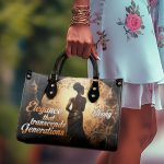 Elegance That Transcends Generations1 - Personalized Leather Handbag Sb307A