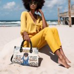 I Am A Once In A Lifetime Kind Of Woman - Personalized Leather Handbag Sbhn10