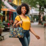 Afrocentrism 01 - Personalized Leather Handbag Sbt01