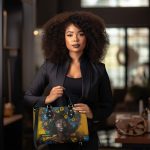 Afrocentrism 03 - Personalized Leather Handbag Sbt03