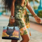 Afrocentrism 10 - Personalized Leather Handbag Sbt10