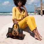 Anatomy Of A Mom - Personalized Leather Handbag Mb63A