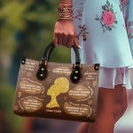 Daily Affirmations - Personalized Leather Handbag Stb166
