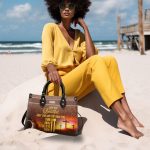 You Are Beautiful - Personalized Leather Handbag Stb186