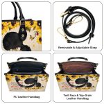 Isaiah 46:4 - Personalized Leather Handbag Mb35