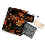 Radiant Roots - Personalized Leather Totebag