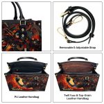 Afrofuturism04 - Personalized Leather Handbag Sb114